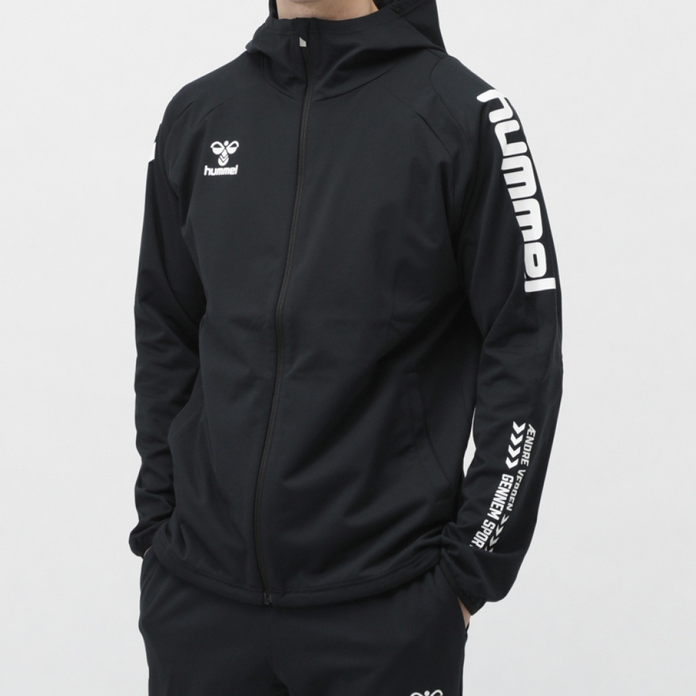 ヒュンメル メンズ 長袖 ジャージ ジャケット ウォームアップ