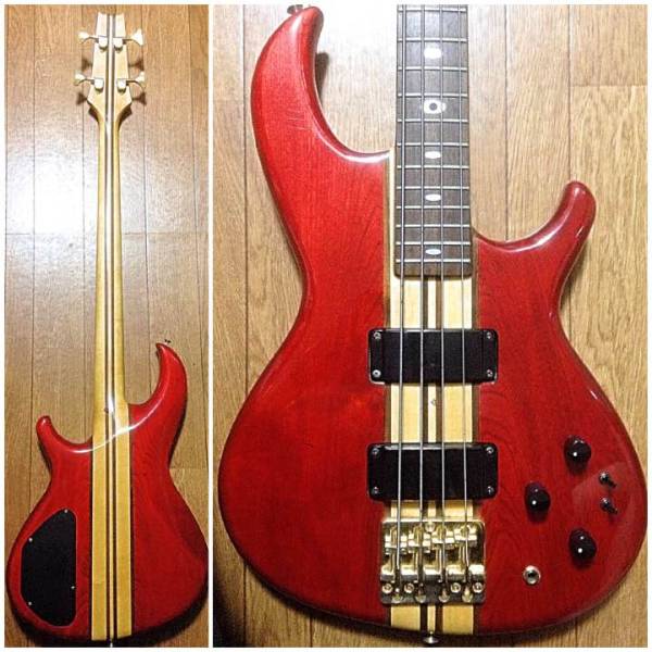 中古】希少□Aria Pro-Ⅱアリアプロ SB-RSZスルーネック日本製ジャパン