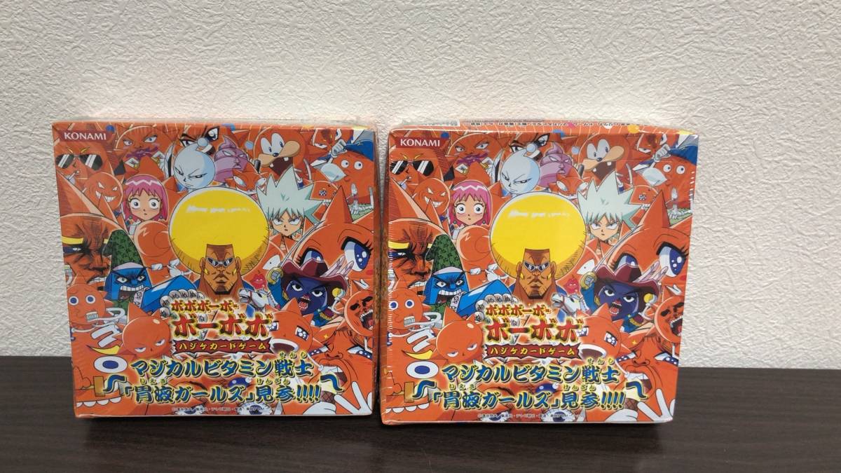 ボーボボ カード マジカルビタミン戦士「胃液ガールズ見参」 BOX 開封