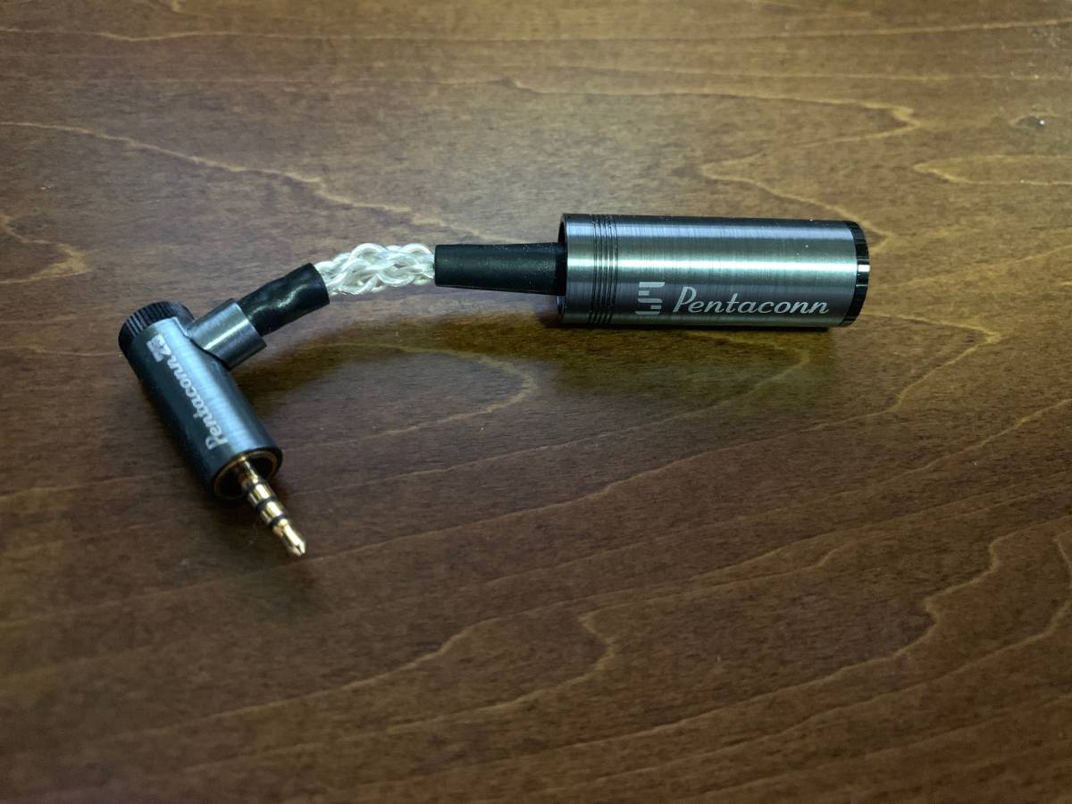 日本ディックス Pentaconn Φ2.5PLUG－Φ4.4JACK変換アダプターの落札