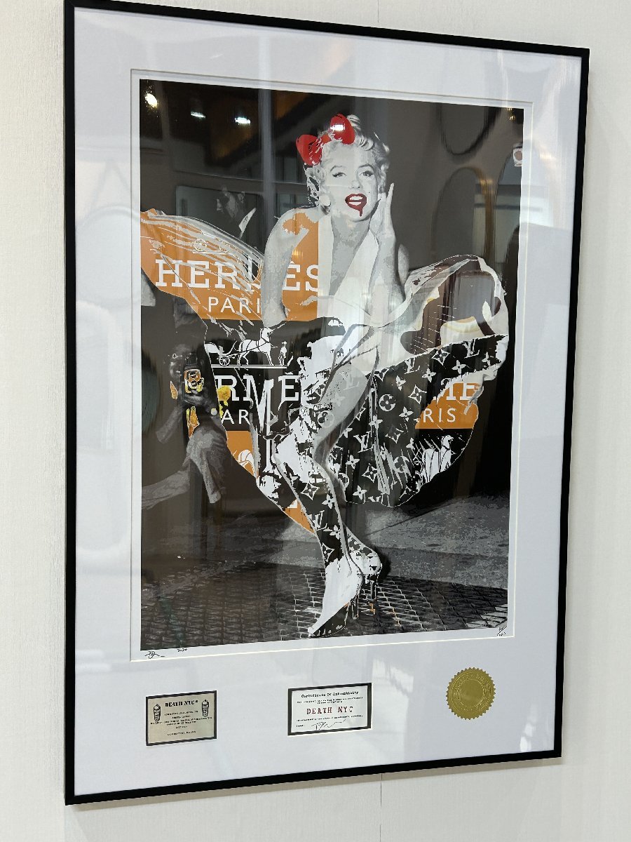 Joker アートプリント DEATH NYC 認証書付き Joker アートプリント