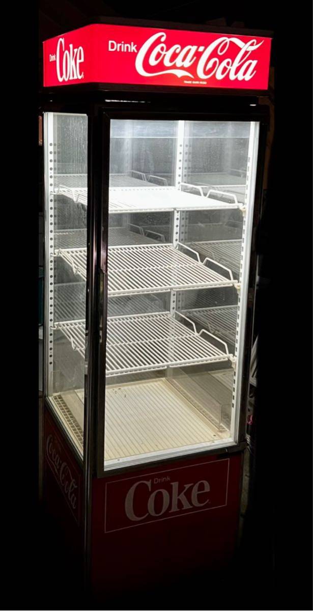 激冷え！コカコーラ 冷蔵庫 ナショナル 当時物 昭和レトロ ma131