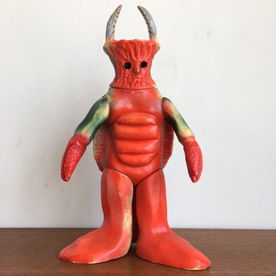 マルサン 『トルトス海人』 ソフビ エラー品？ 限定500体97年復刻