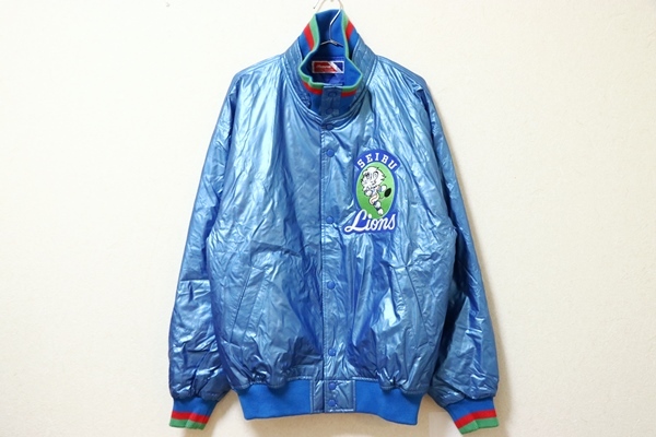 3XL 埼玉西武ライオンズ グランドコート プロモデル majestic 3XL 埼玉