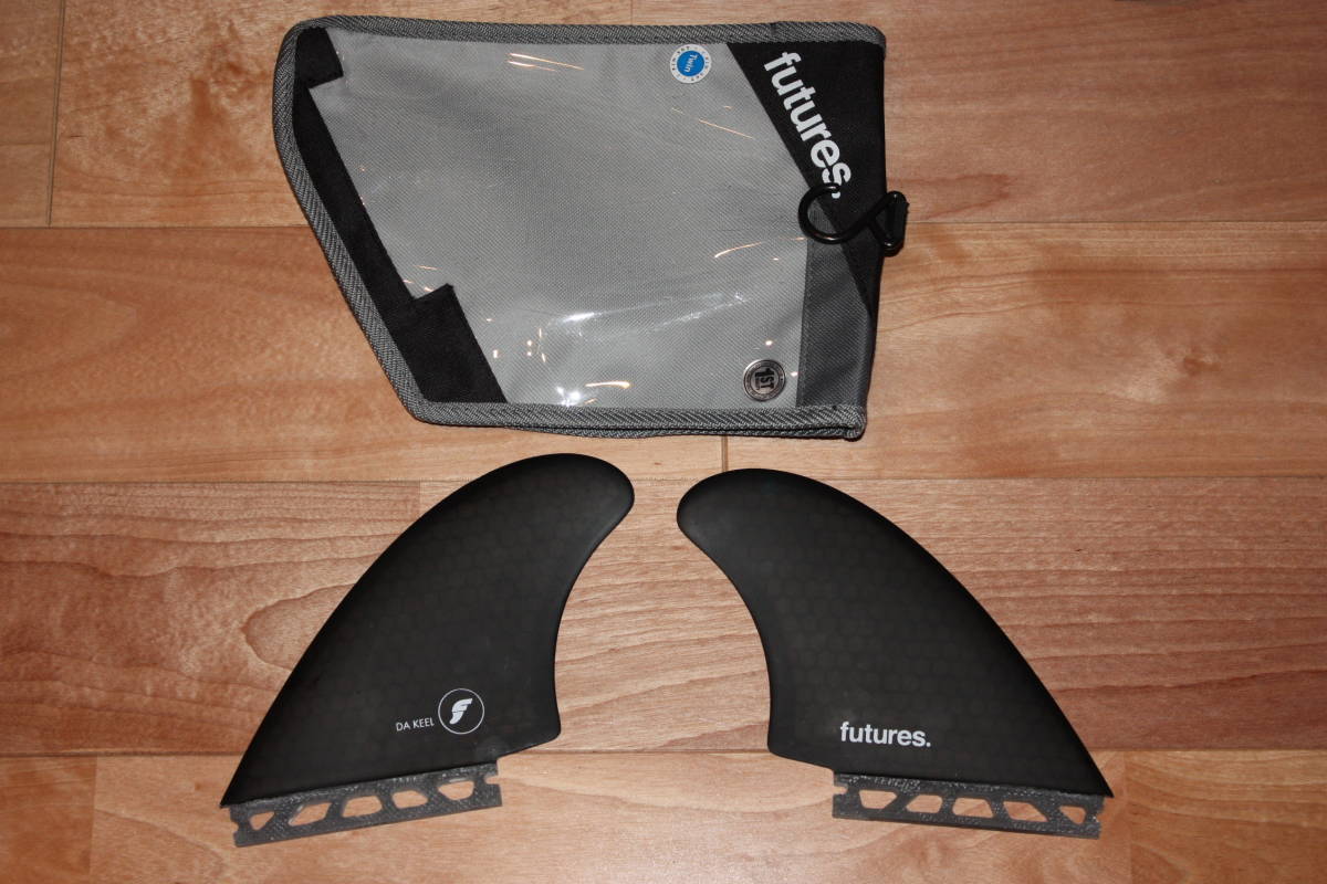 中古】FUTURE FIN フューチャーフィン RTM HEX DA KEEL ツインフィン