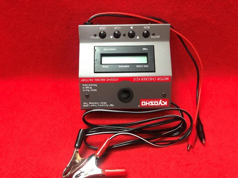 京商 モーター チェッカー V2.0 京商 モーターチェッカー V2.0 Yahoo