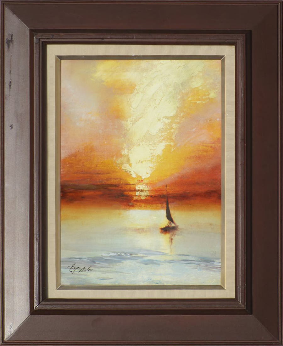 岡田旭峰 おかだ きょくほう 絵画 油絵