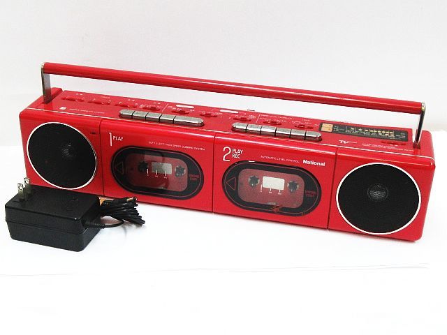 希少品National 【希少】未使用品 National ナショナル ダブルカセット