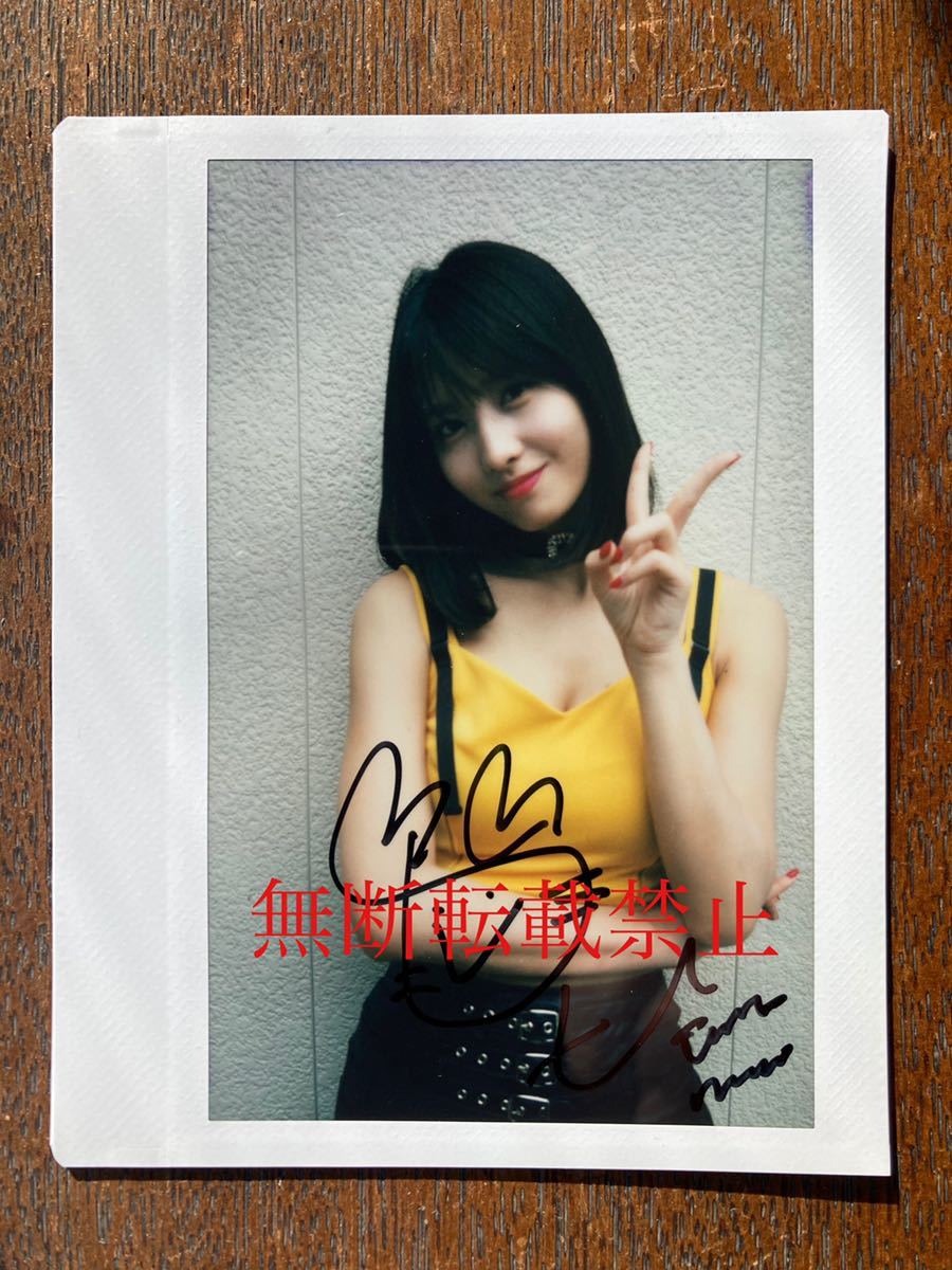 TWICE ENEMY タワレコ 直筆サイン入りチェキ モモ MOMO チェキ TWICE