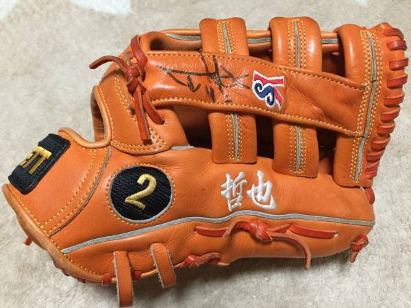 ア*♪様 プロ野球選手飯田哲矢さん使用！！ ZETT 硬式用グローブ ア