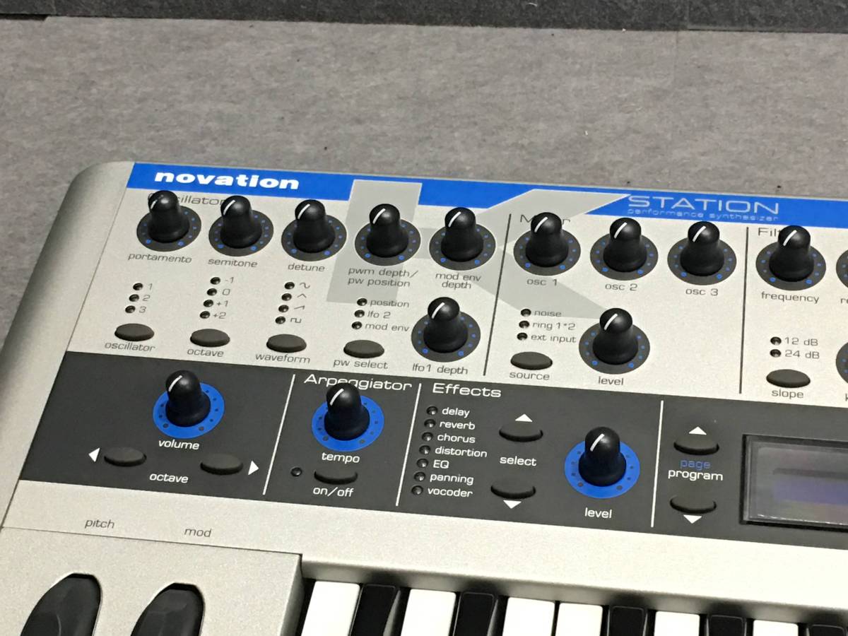Novation K-Station ジャンク品 Yahoo!オークション -「novation