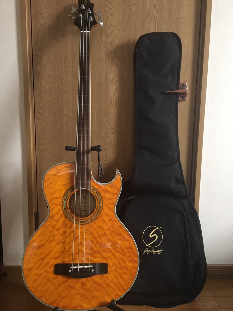 Greg Bennett AB-11CE/FL アコベ フレットレス