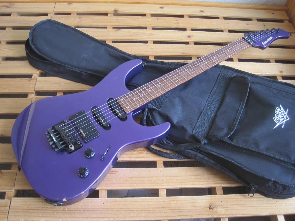 卵かけご飯 ☆FERNANDES フェルナンデス エレキベース パープル Yahoo