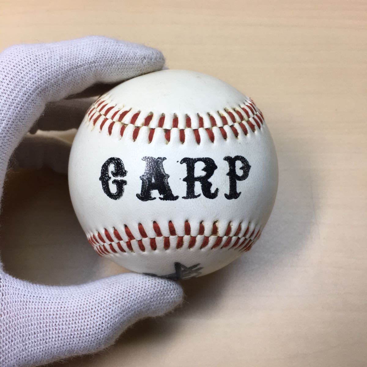 ☆レア☆ 広島カープ 1982年 津田恒美 直筆サインボール 15 番 新人王