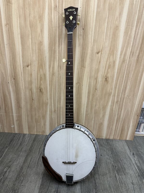Pirles バンジョー FB-40 超希少 4弦 ブラウン Pirles バンジョー FB