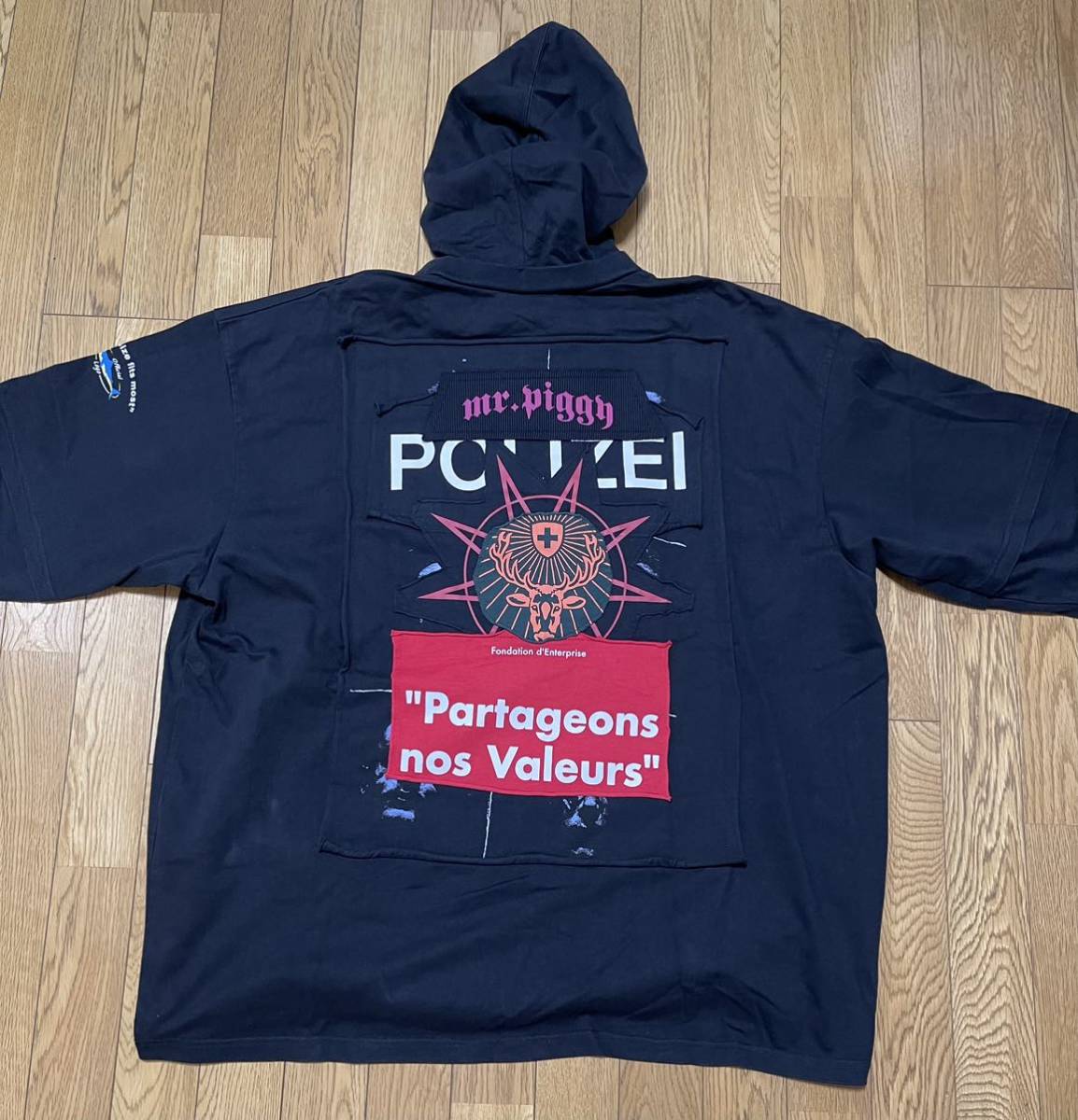 なぎ【新品】Vetements Patch Work Tee 米津 着用 米津玄師着用