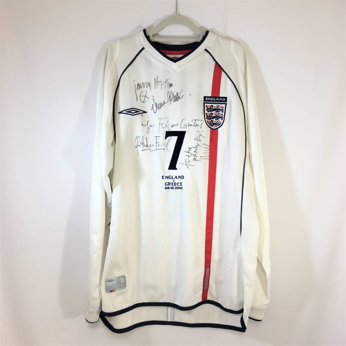 02日韓W杯イングランド代表 02日韓W杯イングランド代表 7番