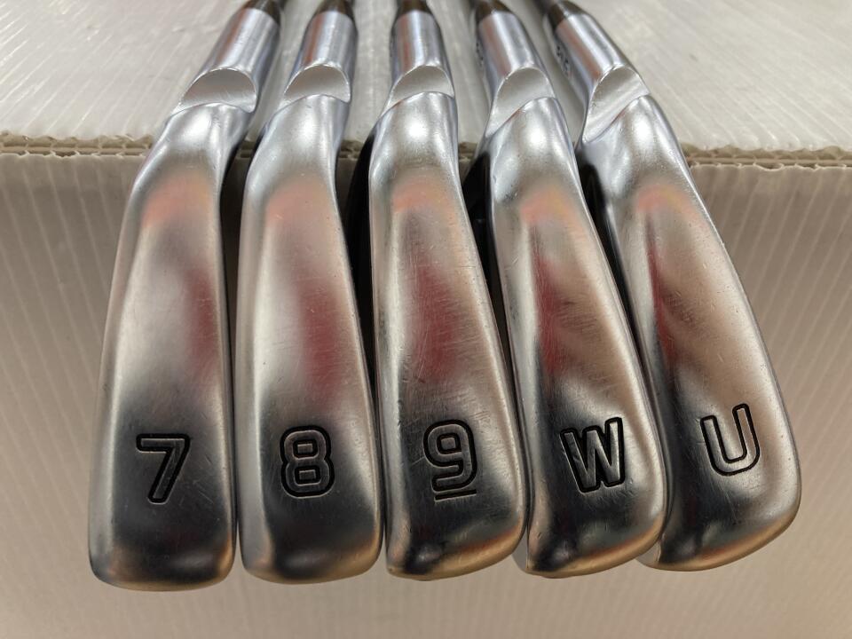 PING i525 アイアンセット7～U 5本 TRAVIL 95 S オレンジ PING i525