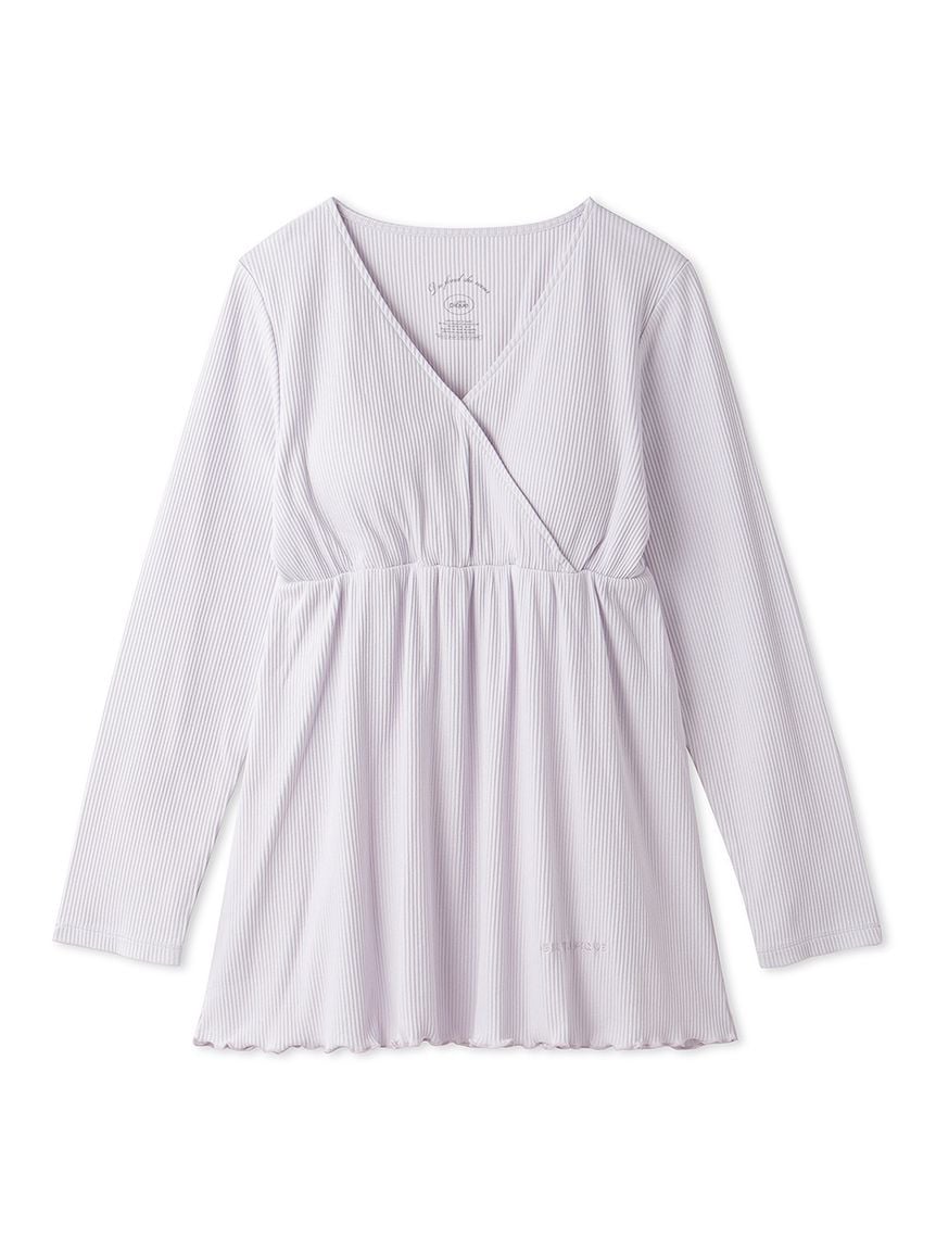 マタニティリブプルオーバー(カットソー・Tシャツ)｜ルームウェア