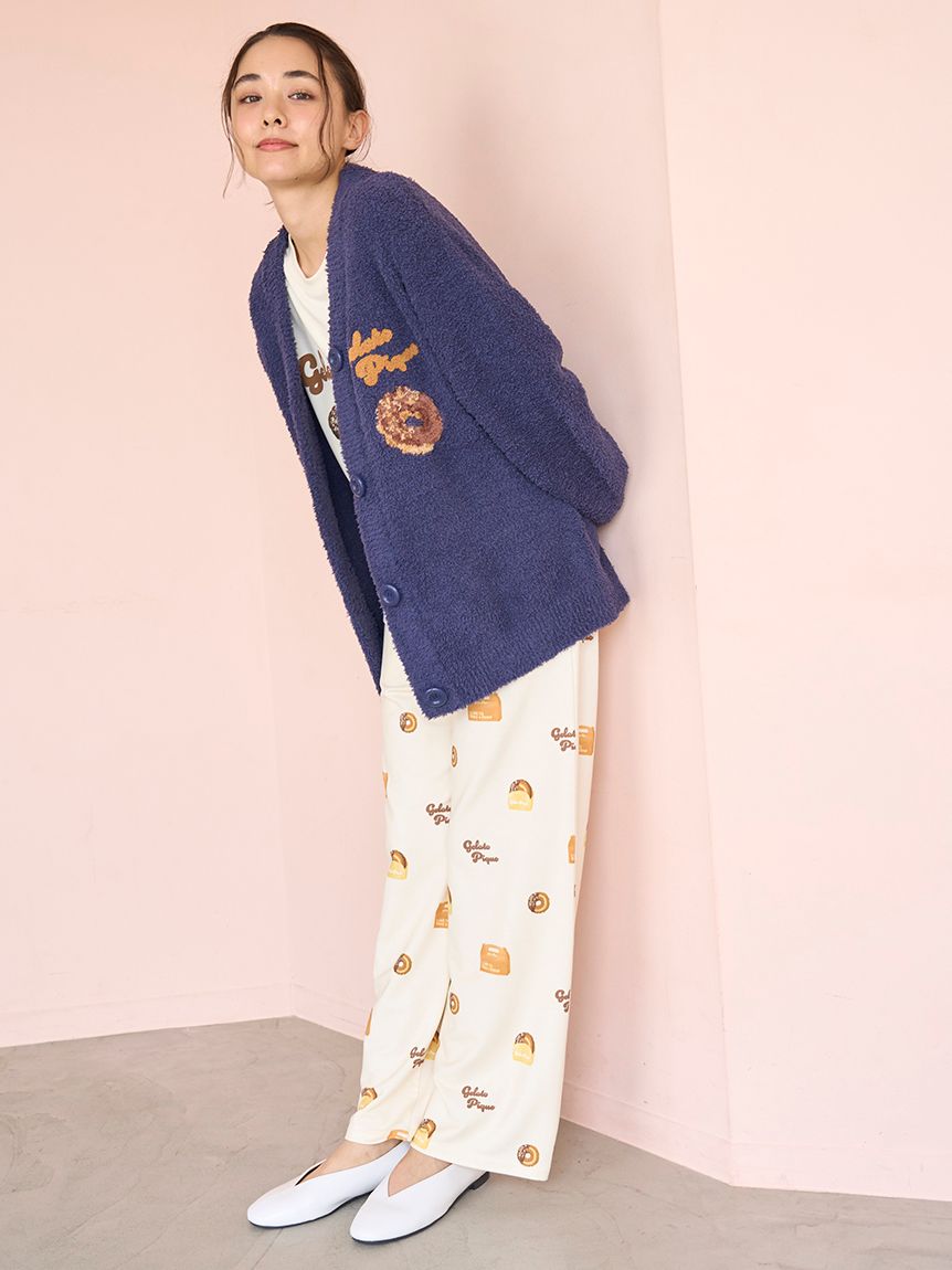 ドーナツジャガードカーディガン(カーディガン・ガウン)｜ルームウェア
