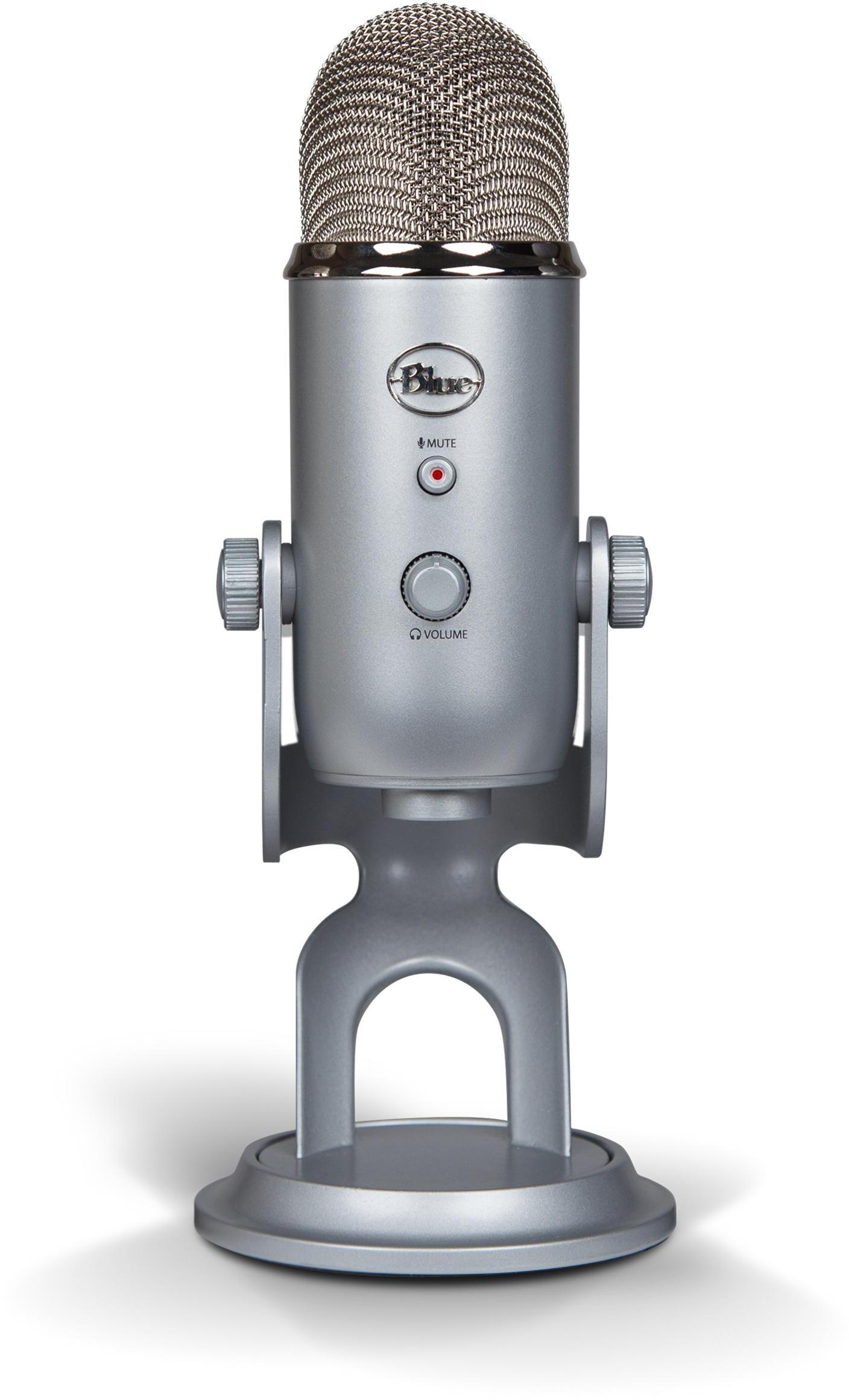 Microfone Logitech for Creators Blue Yeti USB Condensador PC/Mac