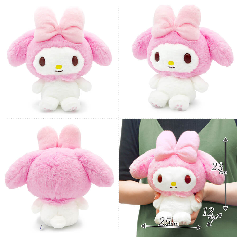 送料無料】ぬいぐるみ電報「ほわほわ マイメロディ S」 電報付き