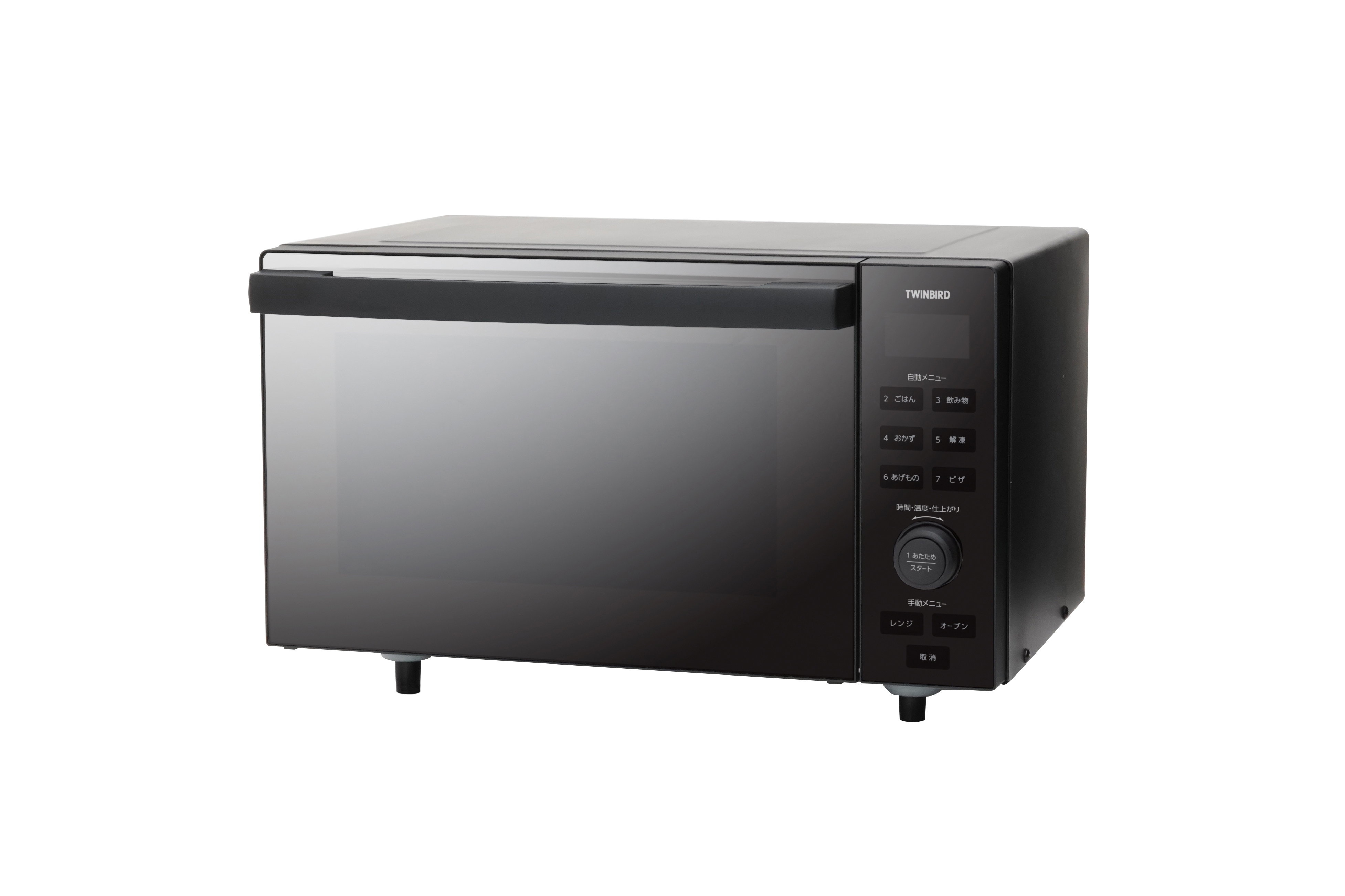 公式】オーブンレンジ 18L ミラーガラス フラット DR-E857B ブラック