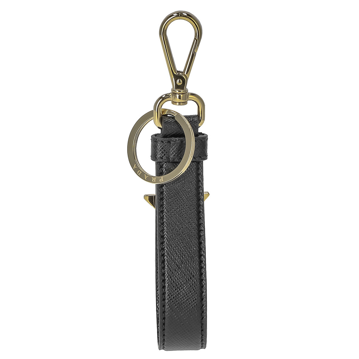 プラダ PRADA キーリング キーホルダー サフィアーノレザー