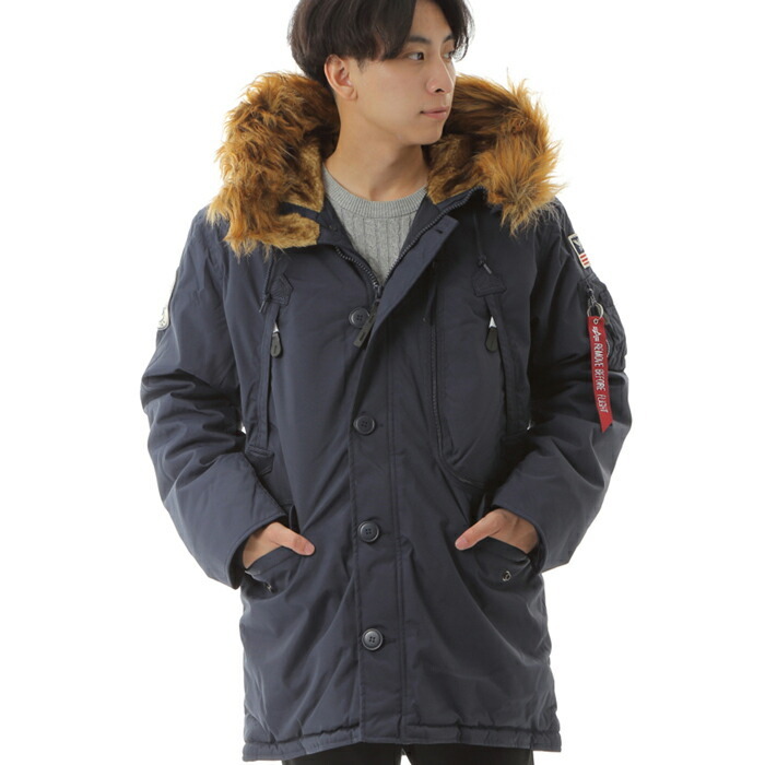 アルファインダストリーズ コート ジャケット メンズ アウター N-3B