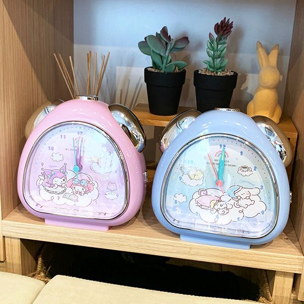 サンリオ おむすびクロック （おやすみ/シナモロール） ブルー