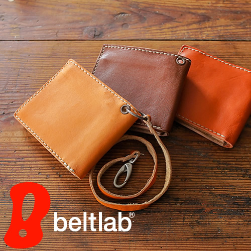 財布 二つ折り財布 メンズ ウォレットチェーン付き 栃木レザー 日本製