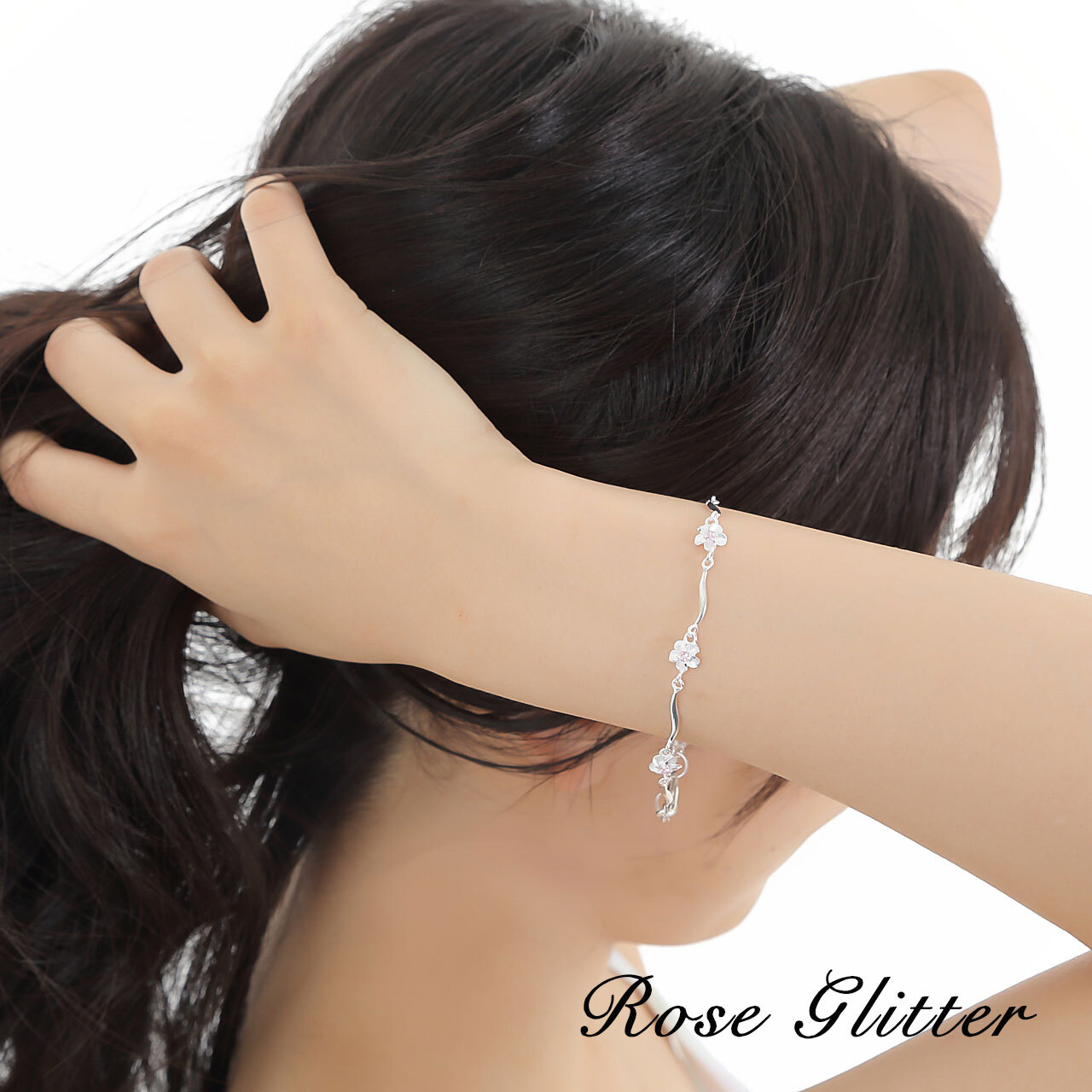 レディース ブレスレット プルメリア 花モチーフ ハワイアンジュエリー