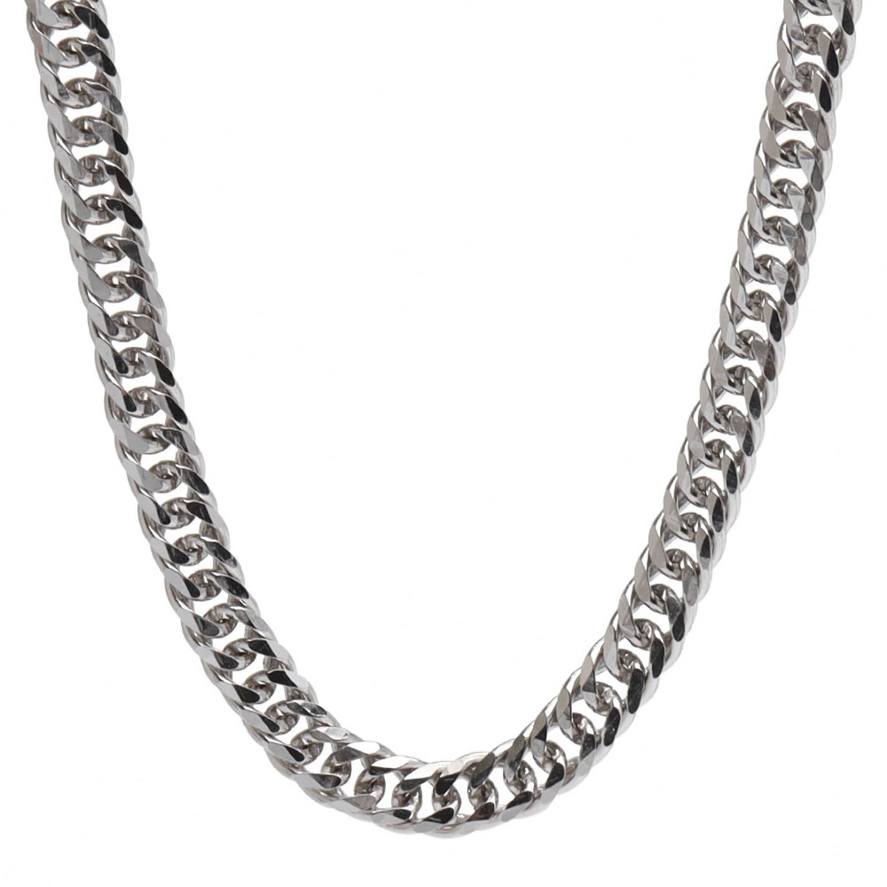 シルバー925 ダブル喜平チェーン ネックレス 幅4mm 喜平ネックレス 高