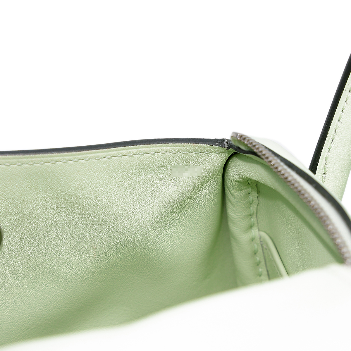 Excellent ( Rank SA ) HERMÈS Mini Lindy Vert Fizz (0S) Swift