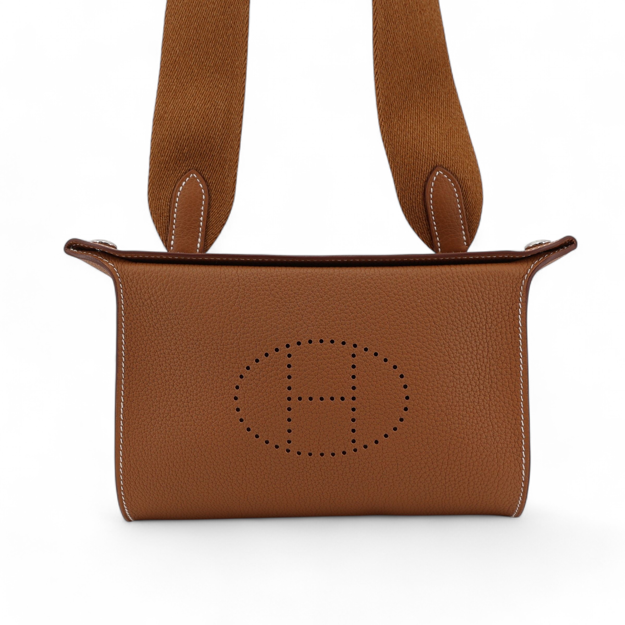 ランク N 新品 HERMÈS エルメス ヴィドポッシュ ゴールド (37) トゴ