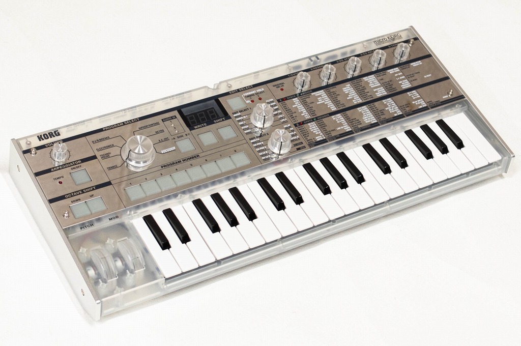 KORG microKORG Crystal SYNTHESIZER/VOCODER（新品特価/送料無料