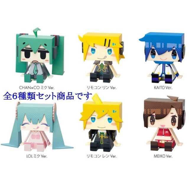 Happyくじ】☆初音ミク H賞 グラフィグABS 全6種セット☆の通販