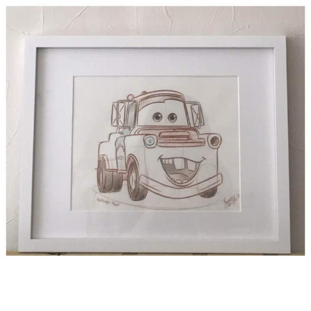 Disney - Art Of Disney 世界 カーズ ラフスケッチ ライトニング