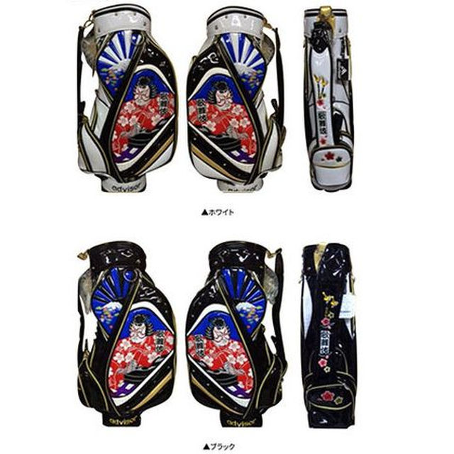 限定品】ADVISOR(アドバイザー) 歌舞伎 キャディバッグ ゴルフ