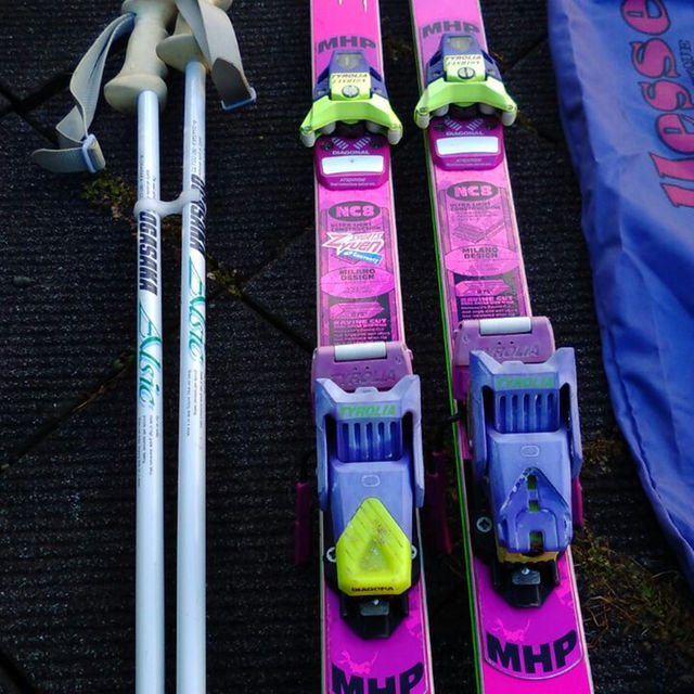 NISIZAWA ニシザワ スキー板 ストック スキーケースの通販 by