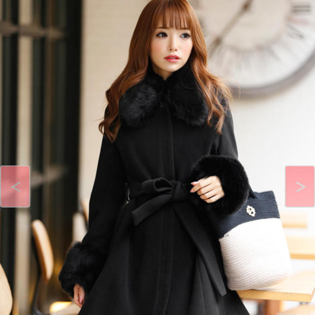 michellMacaron - ウエストリボンコートの通販 by M｜ミシェルマカロン