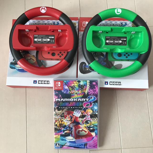 Nintendo Switch - マリオカート8 デラックス Switch ハンドル付の通販