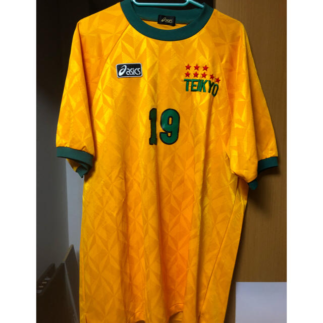 asics - 星8つ 帝京高校 サッカー部 公式ユニホームの通販 by