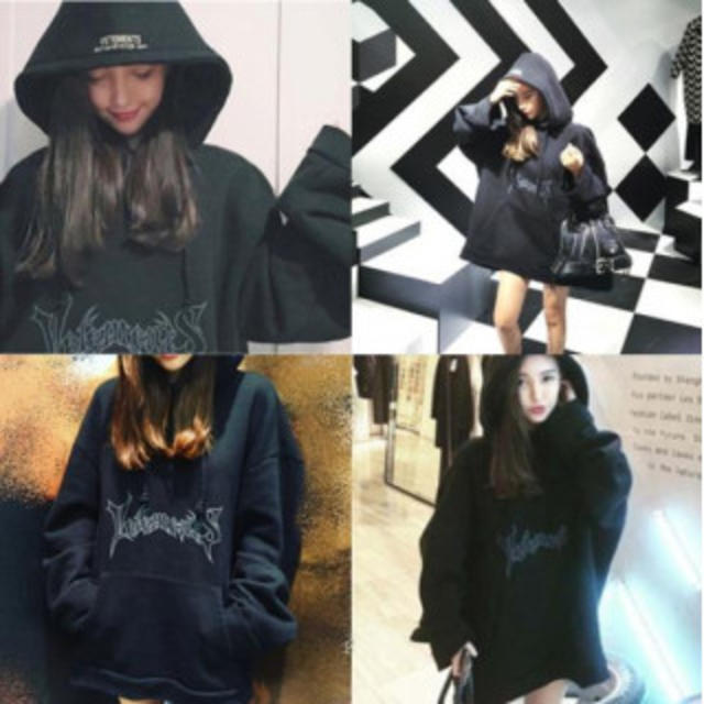 新品・激安！パーカー 黒 L ビッグパーカー G-DRAGON 着用タイプの通販