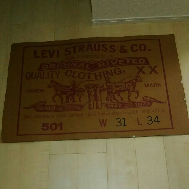 Levi's - 非売品 リーバイス 紙パッチ ポスター の通販 by