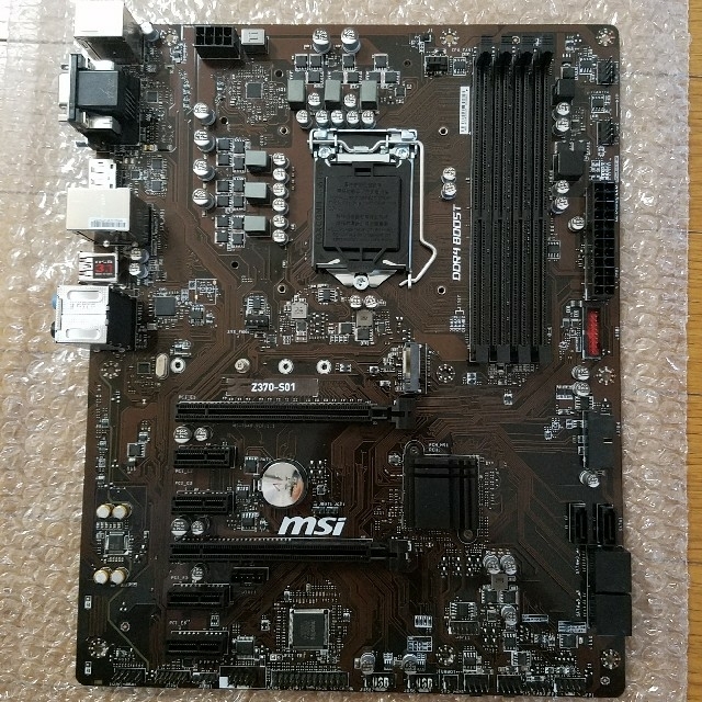 Z370-S01 MSIマザーボードの通販 by ヨーソロー's shop｜ラクマ