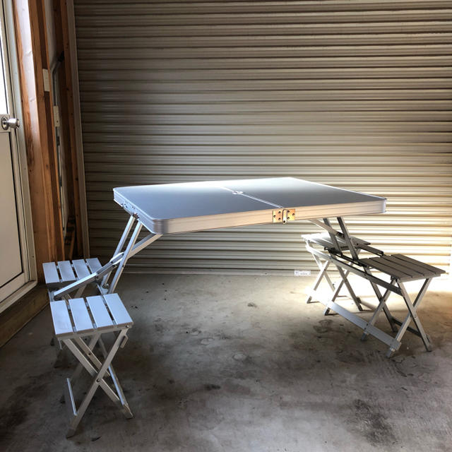 Coleman - 30日まで☆コールマン☆アルミ製☆ピクニックテーブルベンチ