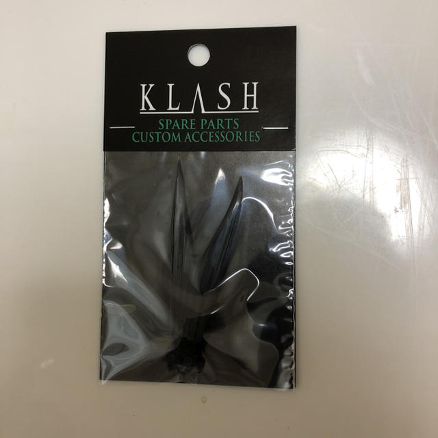 DRT タイニークラッシュ用 Vテール ブラック スペア パーツ ヨタ巻きの