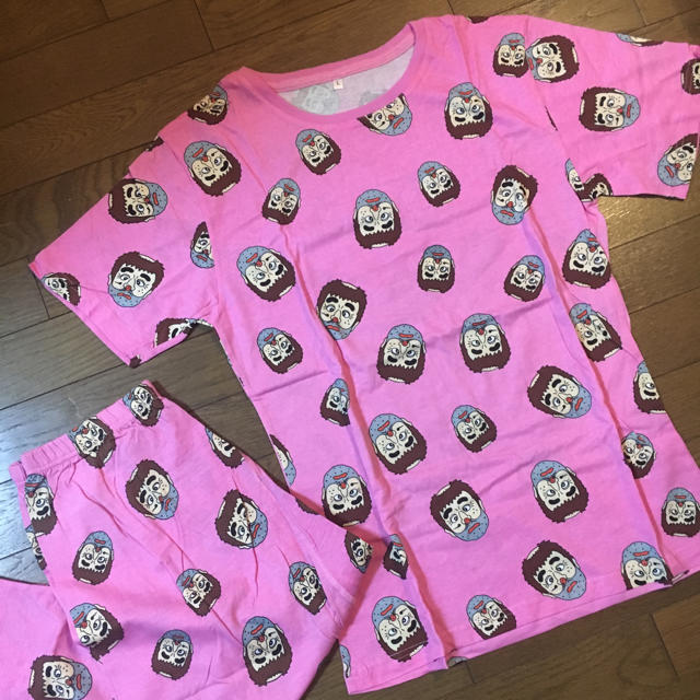 新品】変なおじさんパジャマ上下 Lサイズ/腹巻セットの通販 by natsu