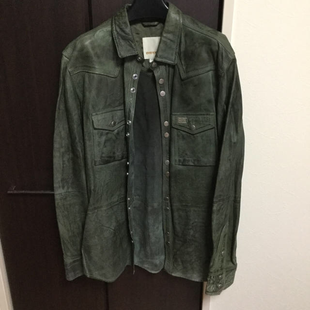 DIESEL - ディーゼルレザーシャツの通販 by ハク's shop｜ディーゼル